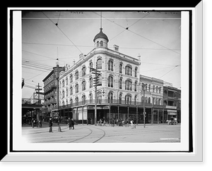 Chess, Checker, and Whist Club, New Orleans, La, Historic Print