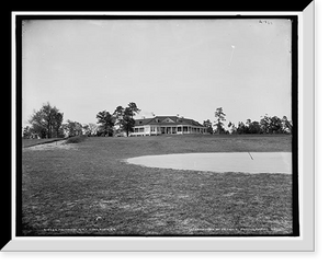 Historic Framed Print, Palmetto golf links, Aiken, S.C.,  17-7/8" x 21-7/8"