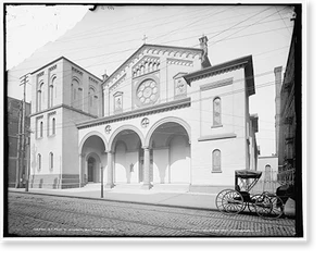 Antique Architecture - Baltimore, Maryland - St. Paul's Church