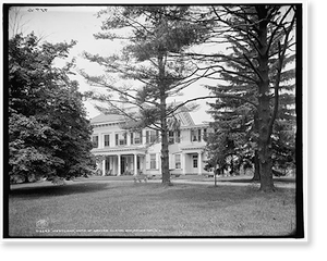 Vintage Photo Print - Cleveland - Westland, Home of Grover Princeton