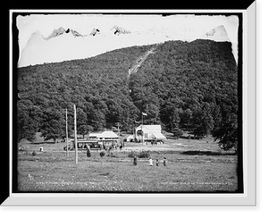 Historic Framed Print, Mount Beacon Incline[d] Railway, N.Y.,  17-7/8" x 21-7/8"