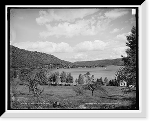Historic Framed Print, Heart bay, Lake George,  17-7/8" x 21-7/8"