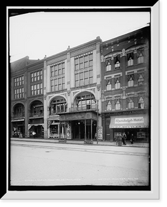 Historic Framed Print, Lyceum Theatre, Detroit, Mich.,  17-7/8" x 21-7/8"