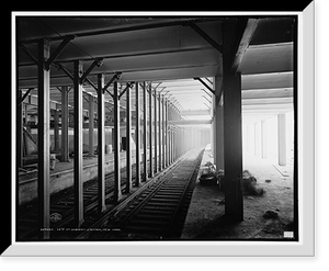 Historic Framed Print, 14th St. subway station, New York,  17-7/8" x 21-7/8"