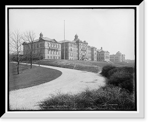 Historic Framed Print, University of Cincinnati,  17-7/8" x 21-7/8"