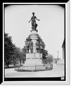 Historic Framed Print, Ohio's Jewels [i.e. My Jewels Monument], Columbus, O[hio],  17-7/8" x 21-7/8"