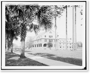 Antique Architecture - De Land, Florida - Chaudoin Hall, John B