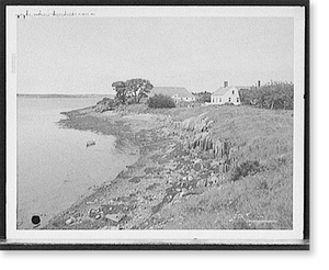 Historic Landscape - Orr's Island, Maine - Home of the Pearl