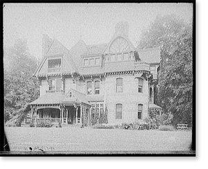 Black & White Photo - Hartford - One of 's residences
