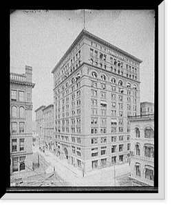 Pioneer Press building, St. Paul, Minn. Classic, Antique Poster