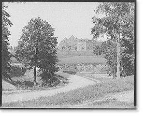 Antique Photo Print - Masonic home, Utica, N.Y - Vintage Wall Art Gift