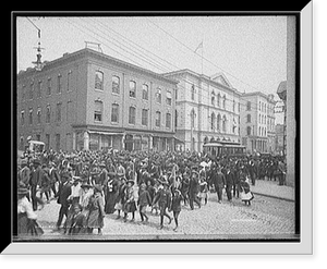 Historic Framed Print, Emancipation Day, Richmond, Va.,  17-7/8" x 21-7/8"