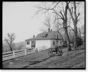 Vintage Building Photo - Charlottesville, Virginia - The Old Lovin house