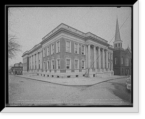 Historic Framed Print, Court of Appeals, Annapolis, Md.,  17-7/8" x 21-7/8"