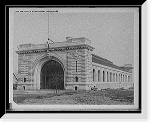 New armory, U.S. Naval Academy, Vintage Wall Art