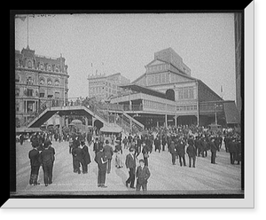 Antique Photo Print - New York City - Manhattan entrance to Brooklyn (1)