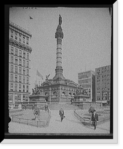 Antique Architecture - Cleveland - Soldiers & Sailors Monument, Ohio