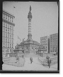 Antique Architecture - Cleveland - Soldiers & Sailors Monument, Ohio