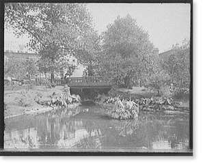 Historic Architecture - Cleveland - Bridge in Monument Park, Ohio