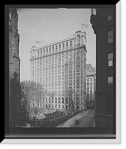 Trinity Building, New York, N.Y, Antique Poster