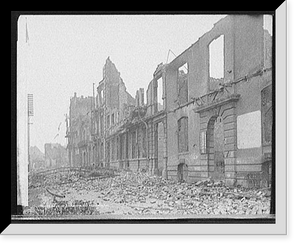 Historic Framed Print, Edge of Chinatown, San Francisco, Cal.,  17-7/8" x 21-7/8"