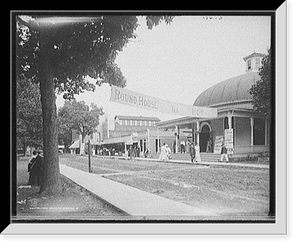 Historic Framed Print, Delaware Avenue, Put-in-Bay, Ohio - 2,  17-7/8" x 21-7/8"