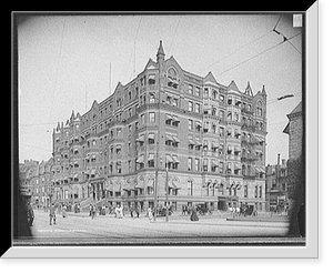 Vintage Building Photo - Boston, Massachusetts - Hotel Brunswick
