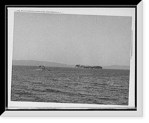 Rock Dunder and Juniper Island, Lake Champlain, N.Y, Historic Reproduction