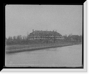Historic Framed Print, Country Club, Grosse Pointe, Mich.,  17-7/8" x 21-7/8"