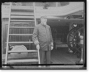 Vintage Nautical Print - Baltimore - U.S.S. Captain Forsythe (2)