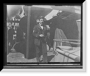 U.S.S. Brooklyn, Chief Yeoman Ellis, killed in the Battle of Santiago, July 3, 1898, Vintage Wall Art
