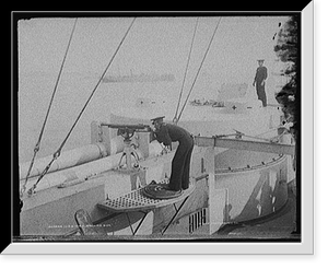 Antique Maritime - Battleships - U.S.S. Iowa, machine gun