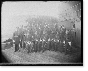 Antique Maritime - Battleships - U.S.S. Oregon, Capt