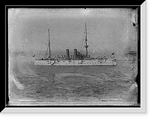 Antique Maritime - Battleships - U.S.S. Raleigh