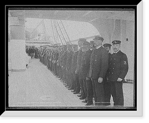 U.S.S. San Francisco, Sunday morning inspection Classic, Antique Print