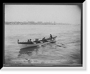U.S.S. San Francisco, captain's gig, Antique Poster