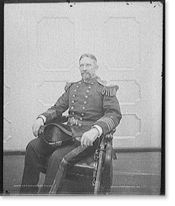 Antique Maritime - Battleships - U.S.S. Vermont, Capt. Joseph N. Miller