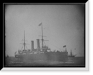 Historic Framed Print, H.M.S. Blake - 3,  17-7/8" x 21-7/8"