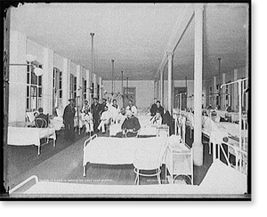 Historic Maritime - Brooklyn - A Ward in Navy Yard Hospital (2)