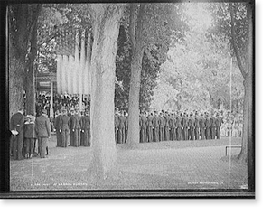 Antique Maritime - Cadets at U.S. Naval Academy - Historic Wall Art Gift