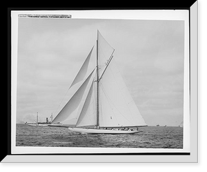 Historic Framed Print, Columbia before the start, Oct. 1 '01,  17-7/8" x 21-7/8"