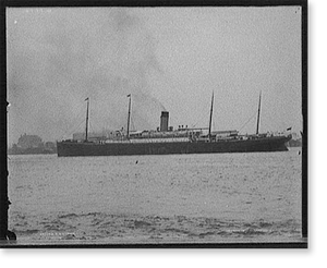 Vintage Photo Print - S.S. Cymric - Antique Wall Decor Print