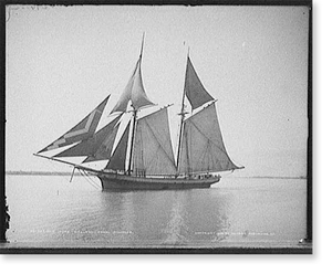 Historic Maritime - Schooners - Old time Welland Canal schooner