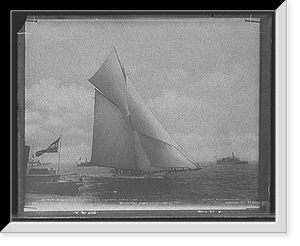 Antique Photo Print - Volunteer turning S.H. Sandy Hook, 1887