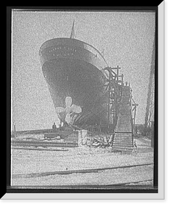S.S. Thomas S. sic Cole, stern view, Vintage Wall Art
