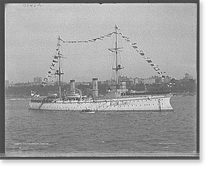 Antique Maritime - German cruiser Hertha - Great Gift for History Buffs
