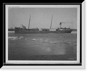 Historic Framed Print, Str. A.B. Wolvin,  17-7/8" x 21-7/8"