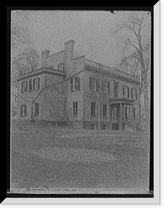 Historic Framed Print, [Ten Broeck mansion, Albany, N.Y.],  17-7/8" x 21-7/8"