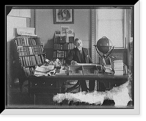 Bureau official at his desk, A, Antique Wall Art