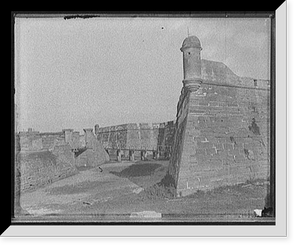 A Watch tower in Fort Marion, St. Augustine, Fla, Antique Wall Art